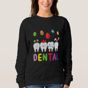 Zahnarzt Zahnärztin Zahnarzt Niedliche Zähne E Sweatshirt
