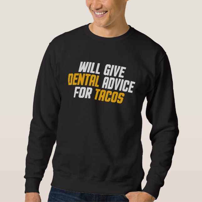 Zahnarzt Zahnärztliche Assistentin wird zahnärztli Sweatshirt (Vorderseite)