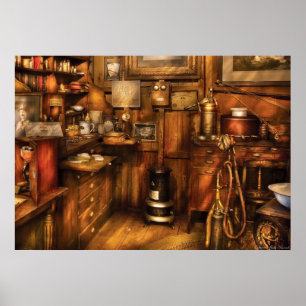 Zahnarzt - Zahnarzttheke + Poster