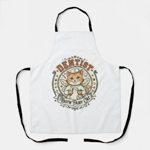 Zahnarzt Zahnfee Katze Zahnarzt Zahnfee Katze Vi Schürze