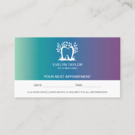 Zahnarzt Zahnklinik Whitening Termin Visitenkarte