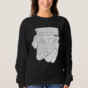 Zahnarzt Zahnmedizin Zähne Zahnheilkunde Zahn Dokt Sweatshirt