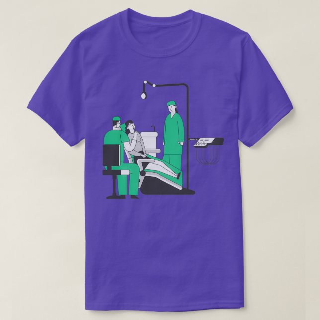 Zahnarztassistent 30 T-Shirt (Design vorne)
