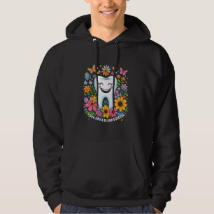 Zahnarztassistent Büro Ihr Lächeln ist unser Hoodie