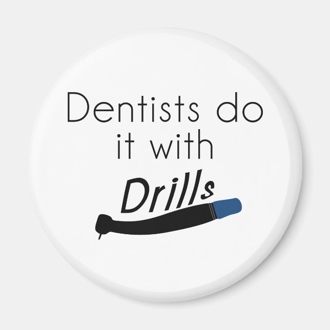 Zahnärzte machen es mit Übungen Magnet (Vorne)