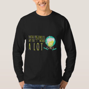 Zahnärzte sagen: "F Word ein viel lustiges Denti T-Shirt