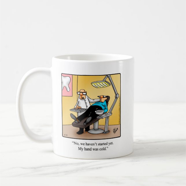Zahnärzte Spaß Tasse Geschenk (Links)