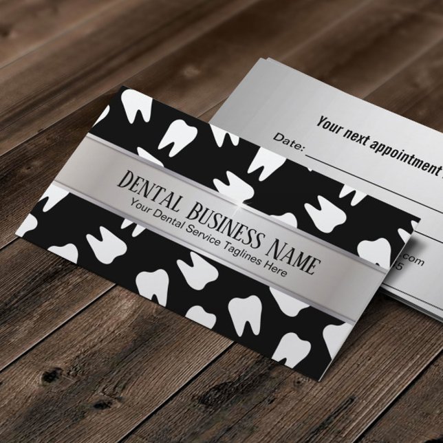 Zahnarzternennung Erinnerung Beruflich Zahnmedizin Terminkarte (Von Creator hochgeladen)