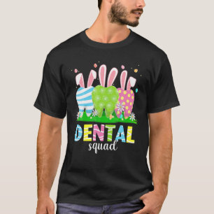 Zahnärzteteam Zahnfee Oster-Eier Blume T-Shirt