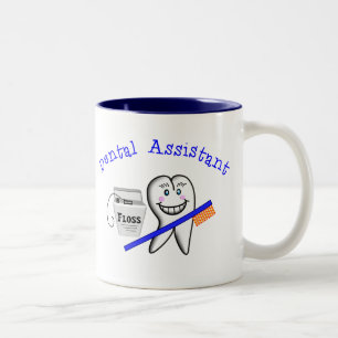 Zahnarzthelfer-Geschenke Zweifarbige Tasse