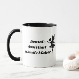 Zahnarzthelferin Lächeln Machende Feen-Kaffeetasse Tasse