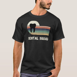 Zahnarzthygienistin Retro Vintage Zähne T-Shirt