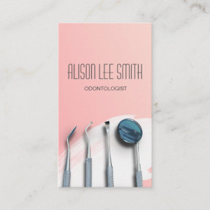 Zahnärztin Dental Dentist Business Card Visitenkarte