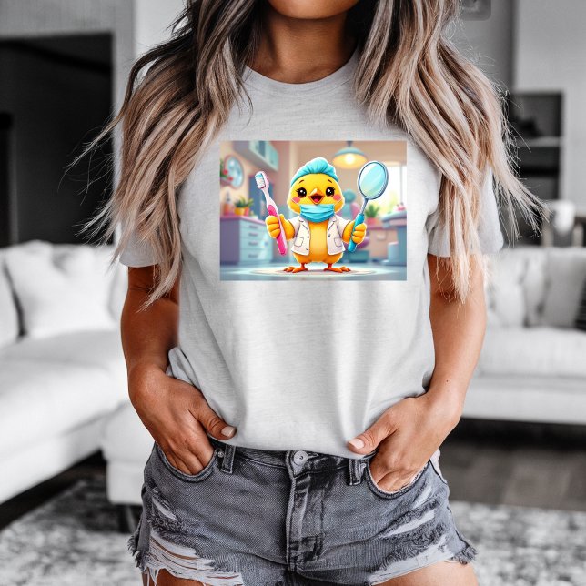 Zahnärztin Huhn T-Shirt (Dentist Chick T-shirt)