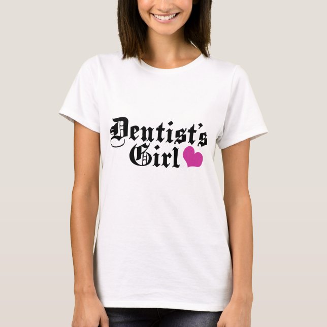 Zahnärztin T-Shirt (Vorderseite)