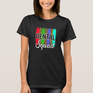 Zahnarztleopard Druckzahnärztin Hygie T-Shirt