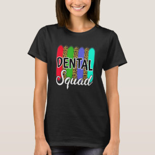 Zahnarztleopard Druckzahnärztin Hygie T-Shirt