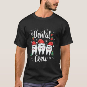 Zahnärztliche Crew-Zahn Gesundheitsdesign T-Shirt