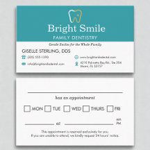 Zahnärztliche Erinnerung Ernennung