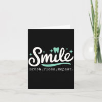 Zahnärztliche Hygieniker-Bürste-Floss-Lächeln Dent