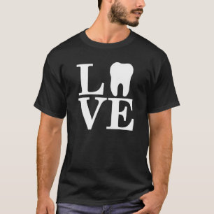 Zahnärztliche Liebe Zähne Hygienist Zahnärztin RDH T-Shirt