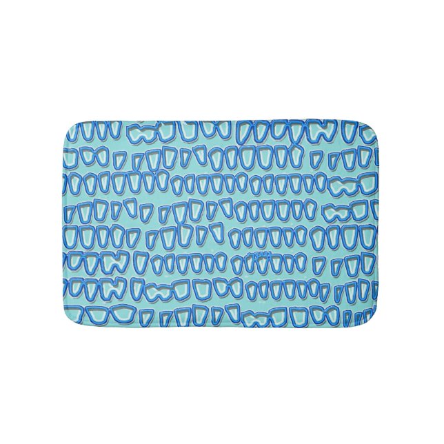 Zahnärztliche Zahnheilkunde Orthodontist Orale NEO Badematte (Vorderseite)