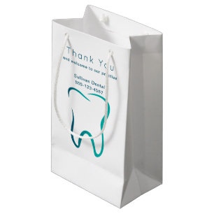 Zahnärztliche Zahnmedizin Klinik Unternehmen Kleine Geschenktüte