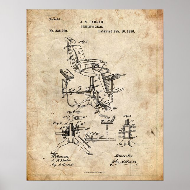 Zahnarztpatent Poster (Vorne)