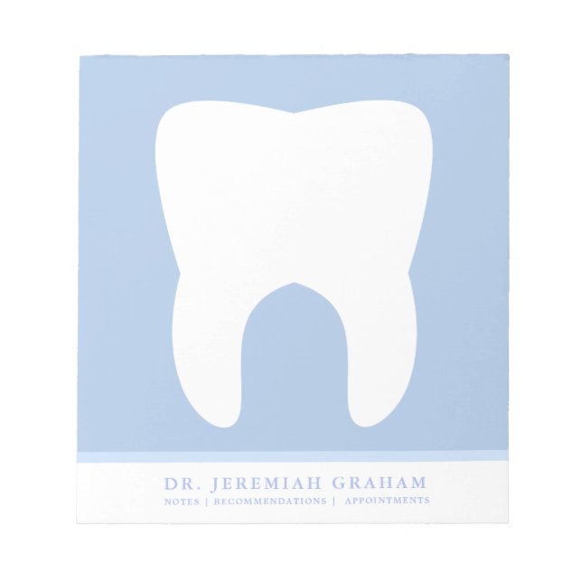 Zahnarztpersonal | BERUFLICH Notizblock (Vorderseite)