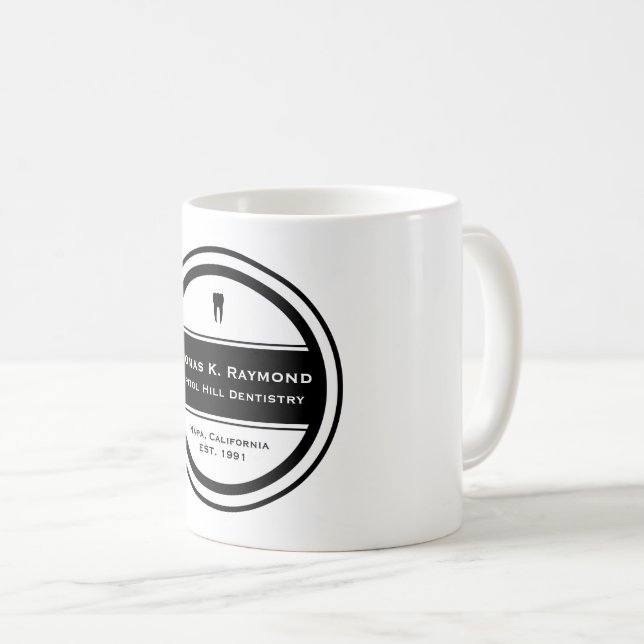 Zahnarztpraxis Kaffeetasse (VorderseiteRechts)