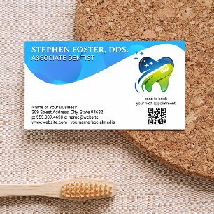 Zahnarztsymbol   QR Code Business Card Visitenkarte