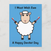 Zahnarzttagsschaf Zahnbürste Wish Ewe personalisie