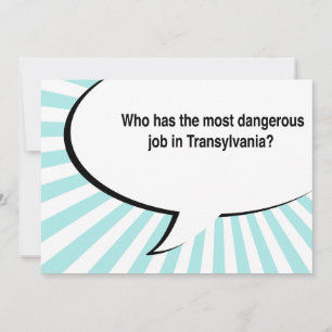 Zahnarztwitz Einladung