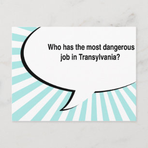 Zahnarztwitz Postkarte