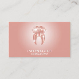 Zahnarztzahn Zahnklinik Whitening Smile Crown Visitenkarte