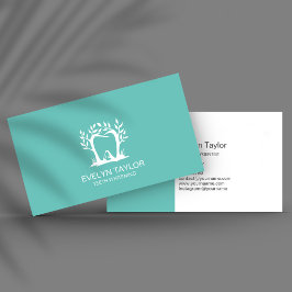 Zahnarztzahn Zahnklinik Whitening Smile Crown Visitenkarte