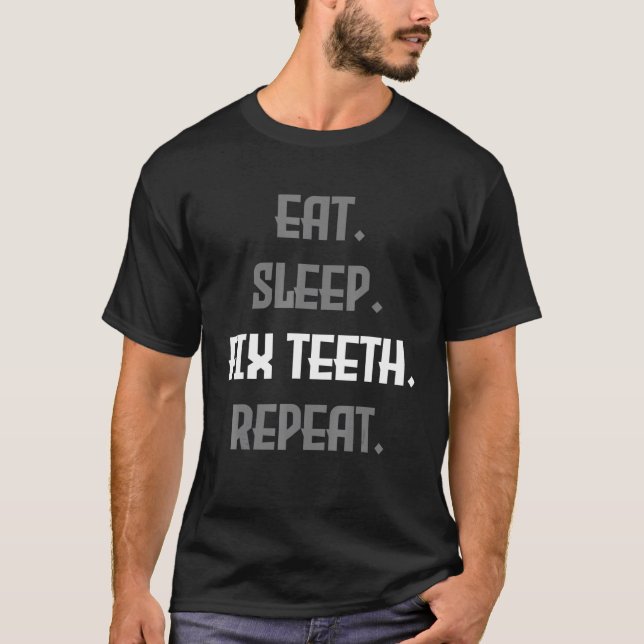 Zahnarztzahnarzt T-Shirt (Vorderseite)