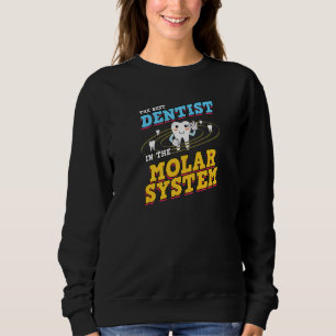 Zahnarztzahnarzt Zahnzähne Zahnzahn Galaxy Molar Sweatshirt