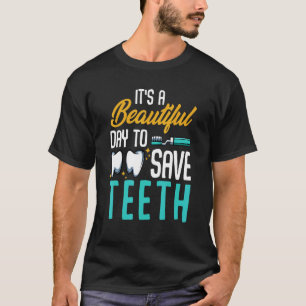 Zahnarztzahnärztin Zähne Zahnarzthygienistin T-Shirt