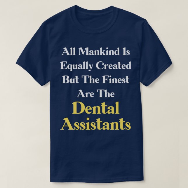 Zahnassistent 3 T-Shirt (Design vorne)