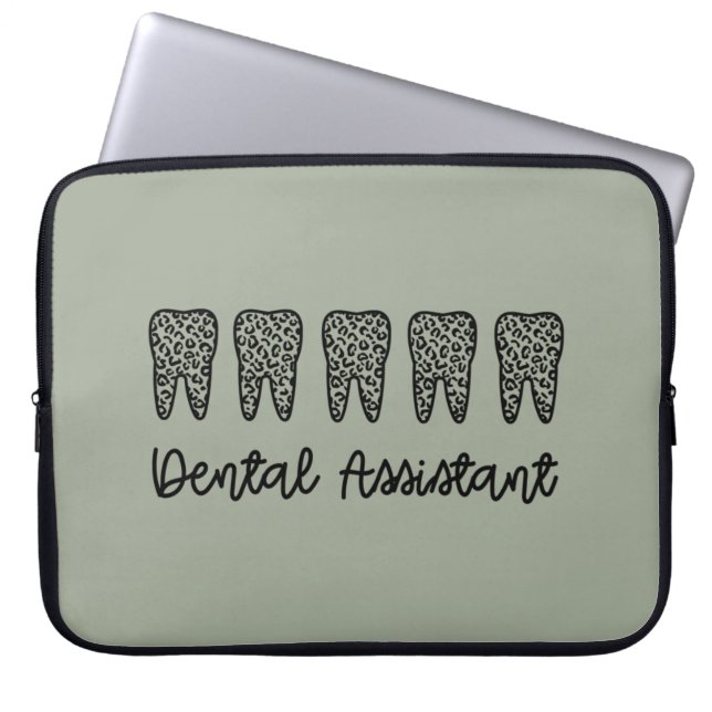 Zahnassistent | Geschenke für Assistenzzahnärzte Laptopschutzhülle (Vorderseite)
