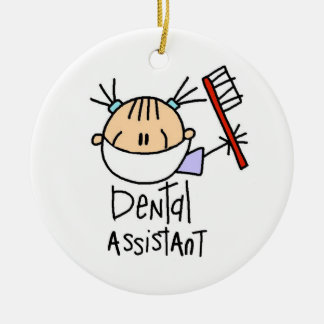 Zahnassistent Keramik Ornament