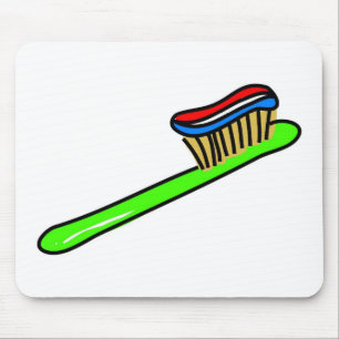 Zahnbürste Mousepad