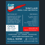 Zahnbürste und Zahnpasta, Zahnmedizin, Zahnarztwer Flyer<br><div class="desc">Zahnbürste & Zahnpasta,  Zahnheilkunde,  Zahnarztwerbung Flyer des Visitenkarten-Stores.</div>