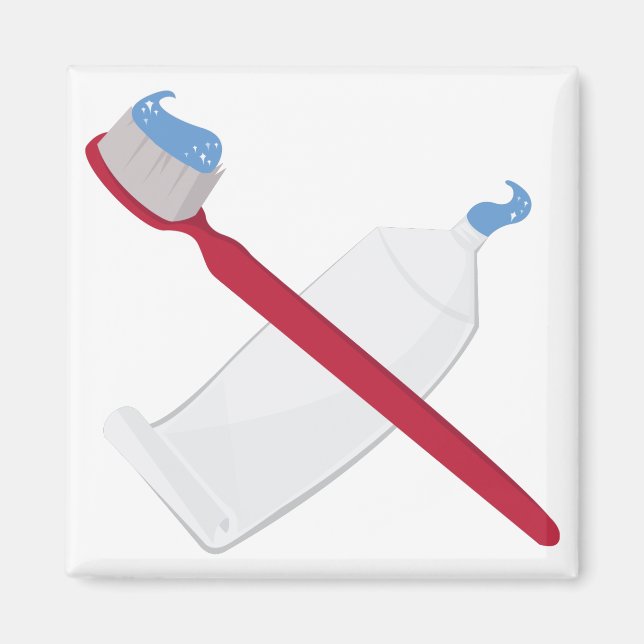 Zahnbürste und -zuführung magnet (Vorne)