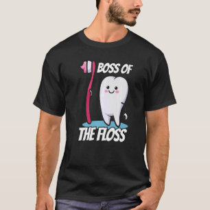 Zahnbürste-Zahnbürste-Zahnspange T-Shirt