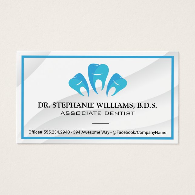 Zähne-Logo | Dental (Vorderseite)