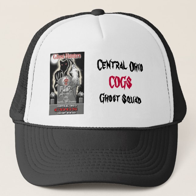 ZÄHNE Team-Grabstein-Hut Truckerkappe (Vorderseite)