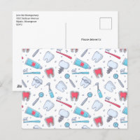 Zähne und Werkzeuge Zahnmuster