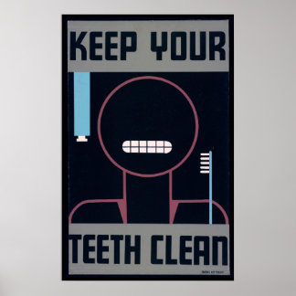 Zähne Unvergessene Vintage Fotos Alte ästhetische  Poster